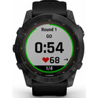 Garmin Fenix 7X Sapphire Solar HRM GPS Multisport Watch – Black