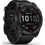 Garmin Fenix 7X Sapphire Solar HRM GPS Multisport Watch – Black
