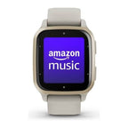 Garmin Venu Sq 2 Music - French Grey & Cream Gold