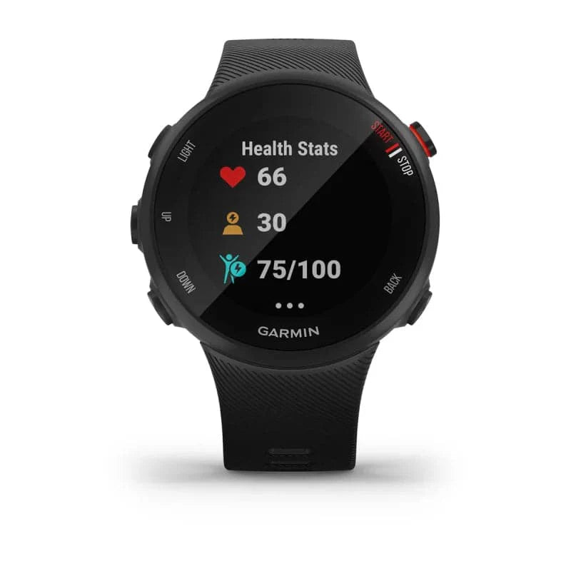 Garmin Forerunner 45S 39mm Wrist-Based HR GPS Running Watch, Black