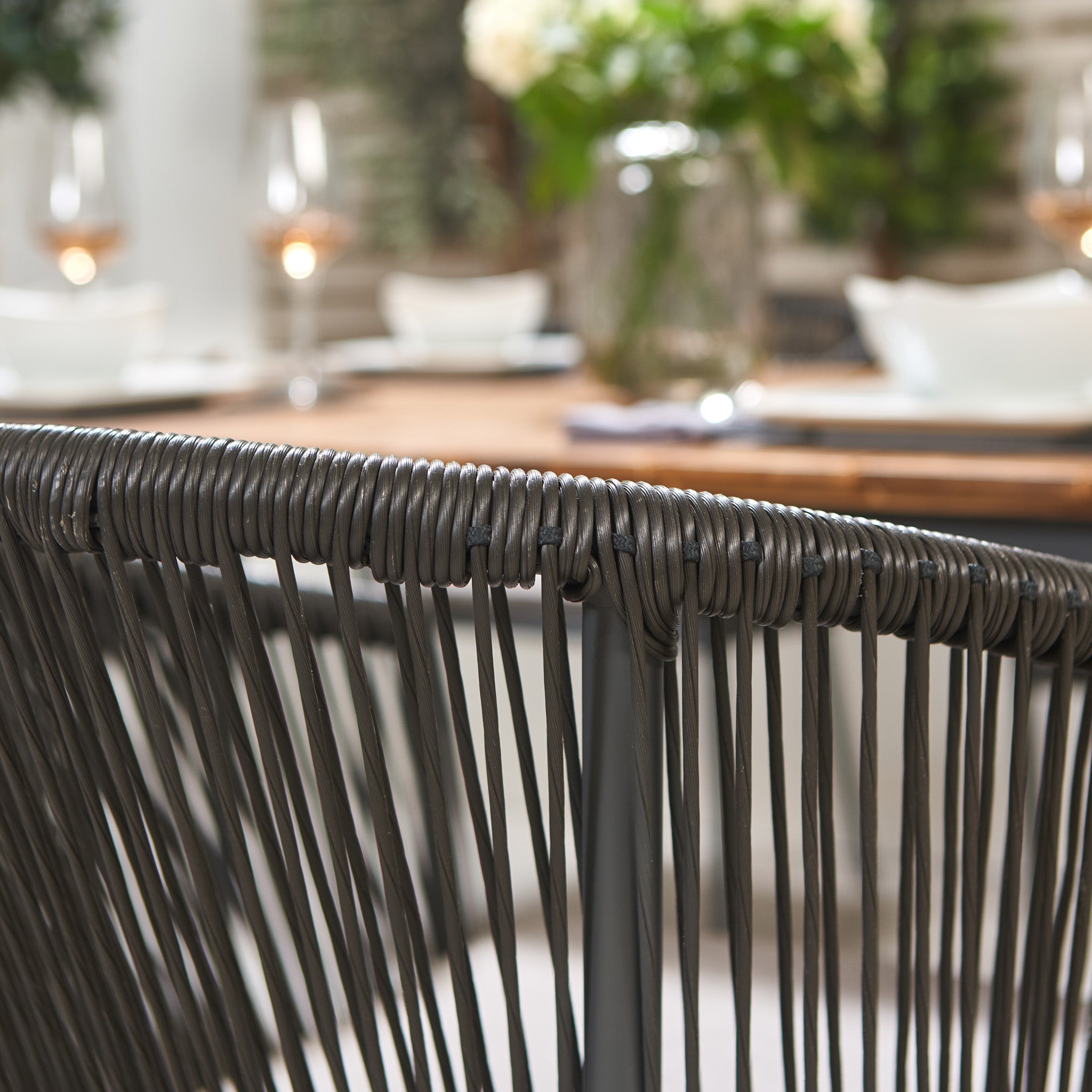 Pacific Lifestyle - Reims Dining Set in Grey