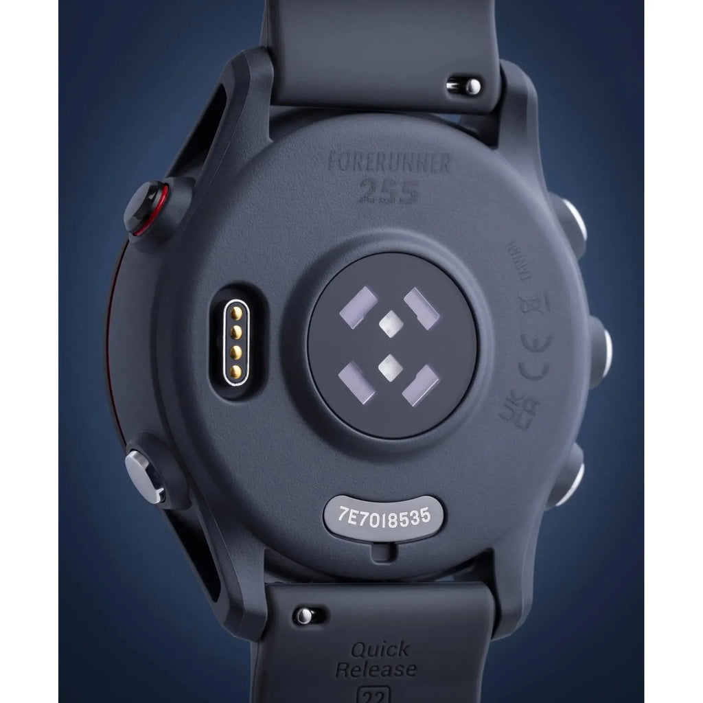 Garmin Forerunner 255 Easy to Use Lightweight GPS Running Smartwatch, Advanced Training and Recovery Insights,Safety and Tracking Features included, Up to 14 days Battery Life, Slate Grey