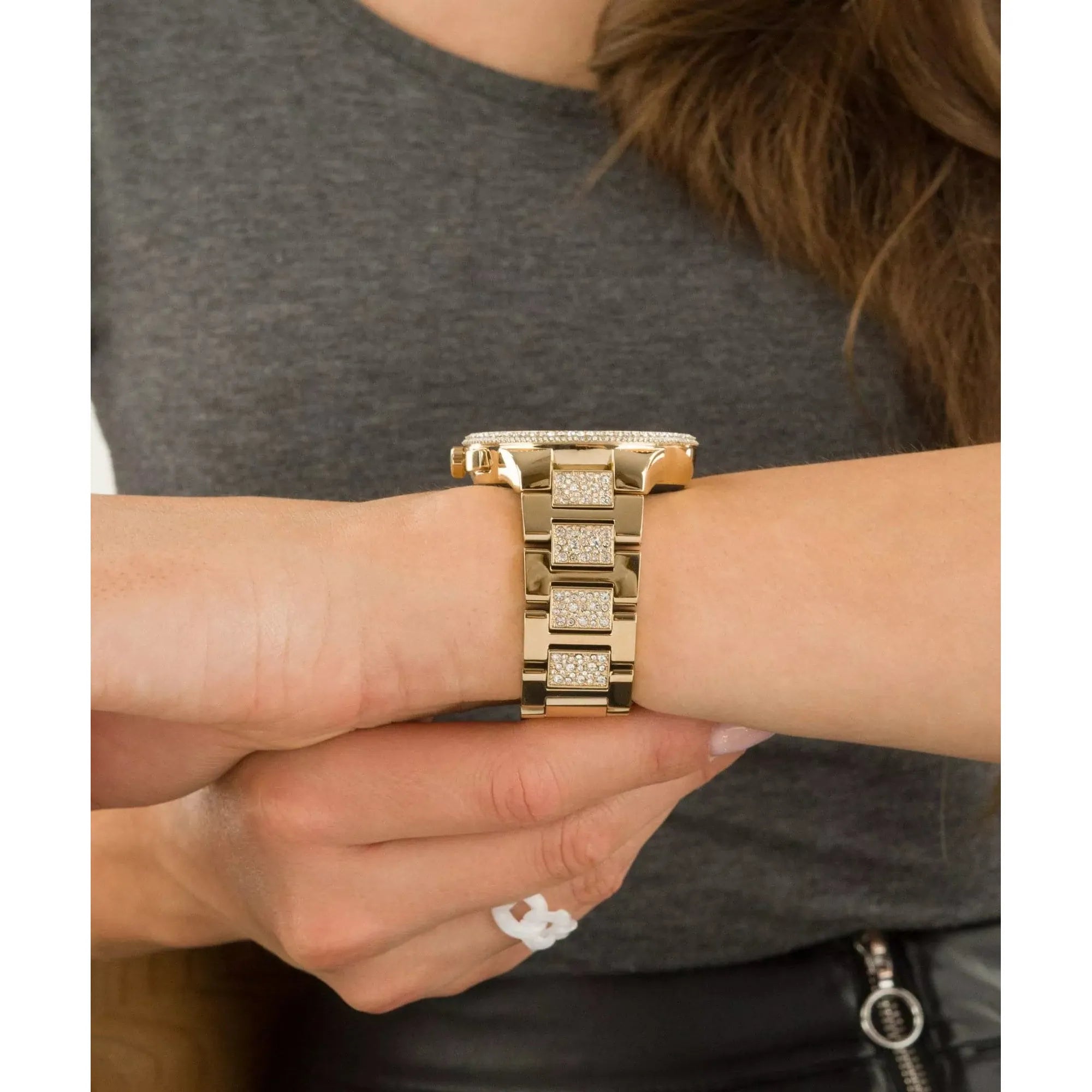 Michael Kors 44mm Gen 6 Camille MKT5146 - Gold Steel, Smartwatch