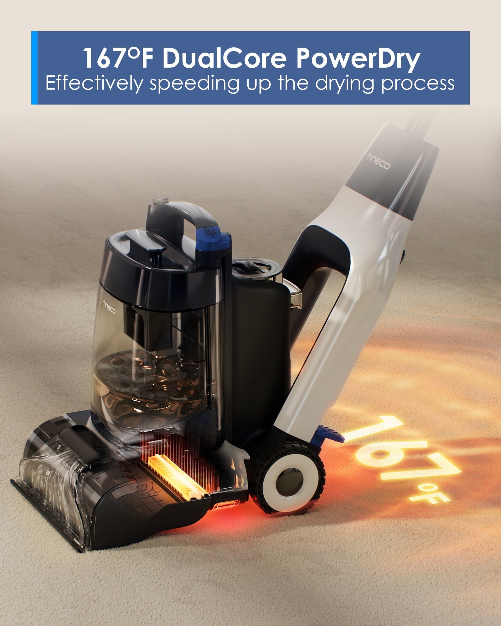 Tineco Carpet ONE Cruiser Smart Carpet Cleaner