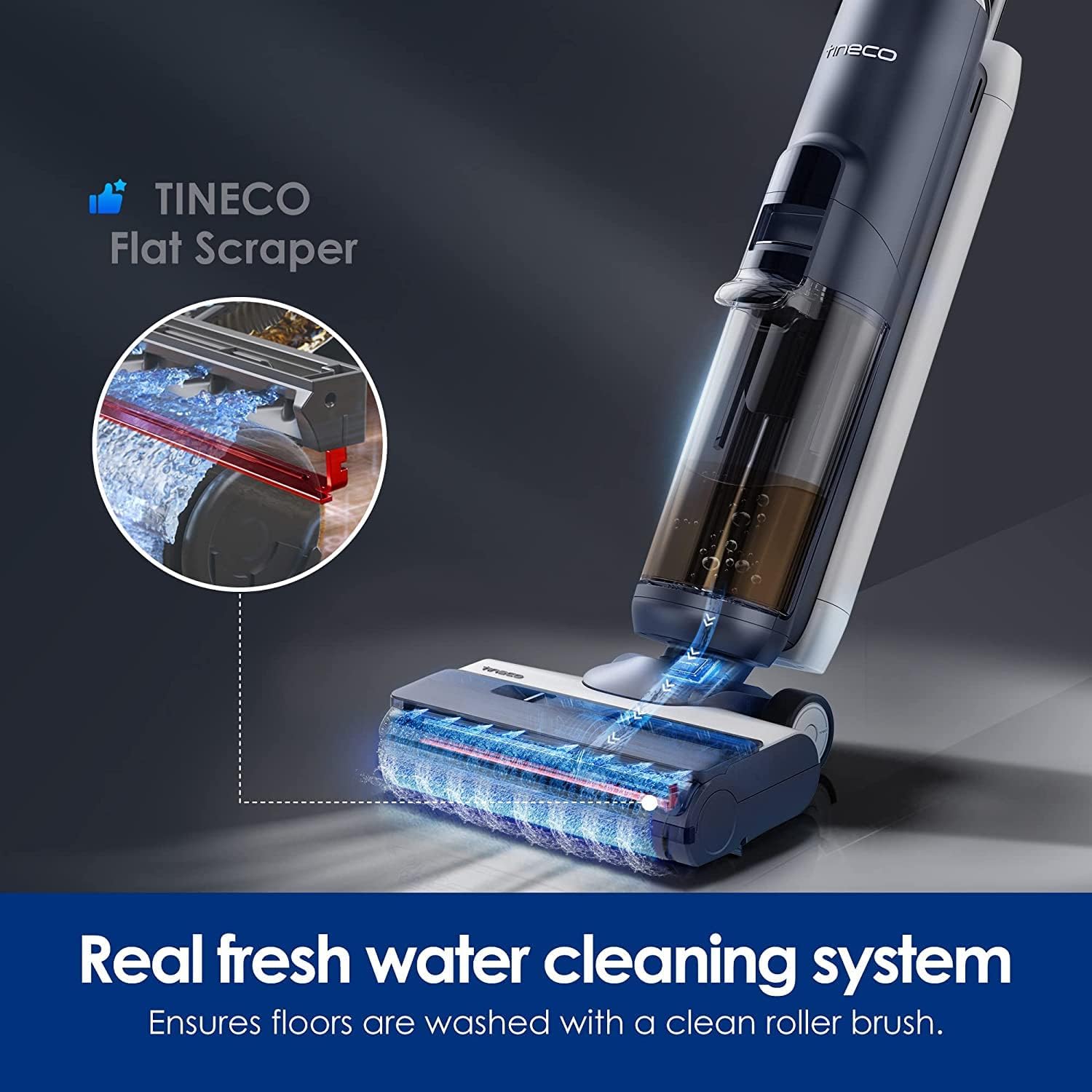 Tineco FLOOR ONE S5  Cordless, Lightweight, Smart Wet/Dry Vacuum Cleaner