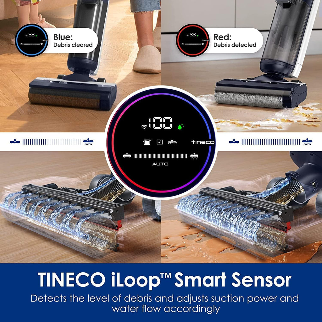 Tineco FLOOR ONE S5  Cordless, Lightweight, Smart Wet/Dry Vacuum Cleaner