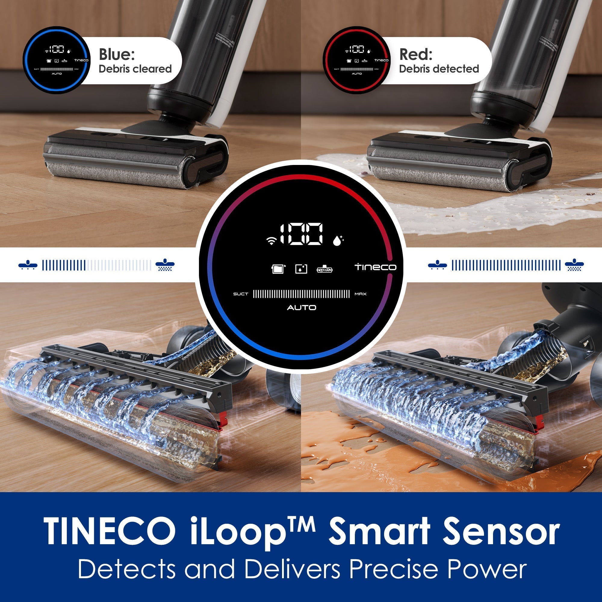 Tineco Floor ONE S6 Smart Wet Dry Vacuum Cleaner