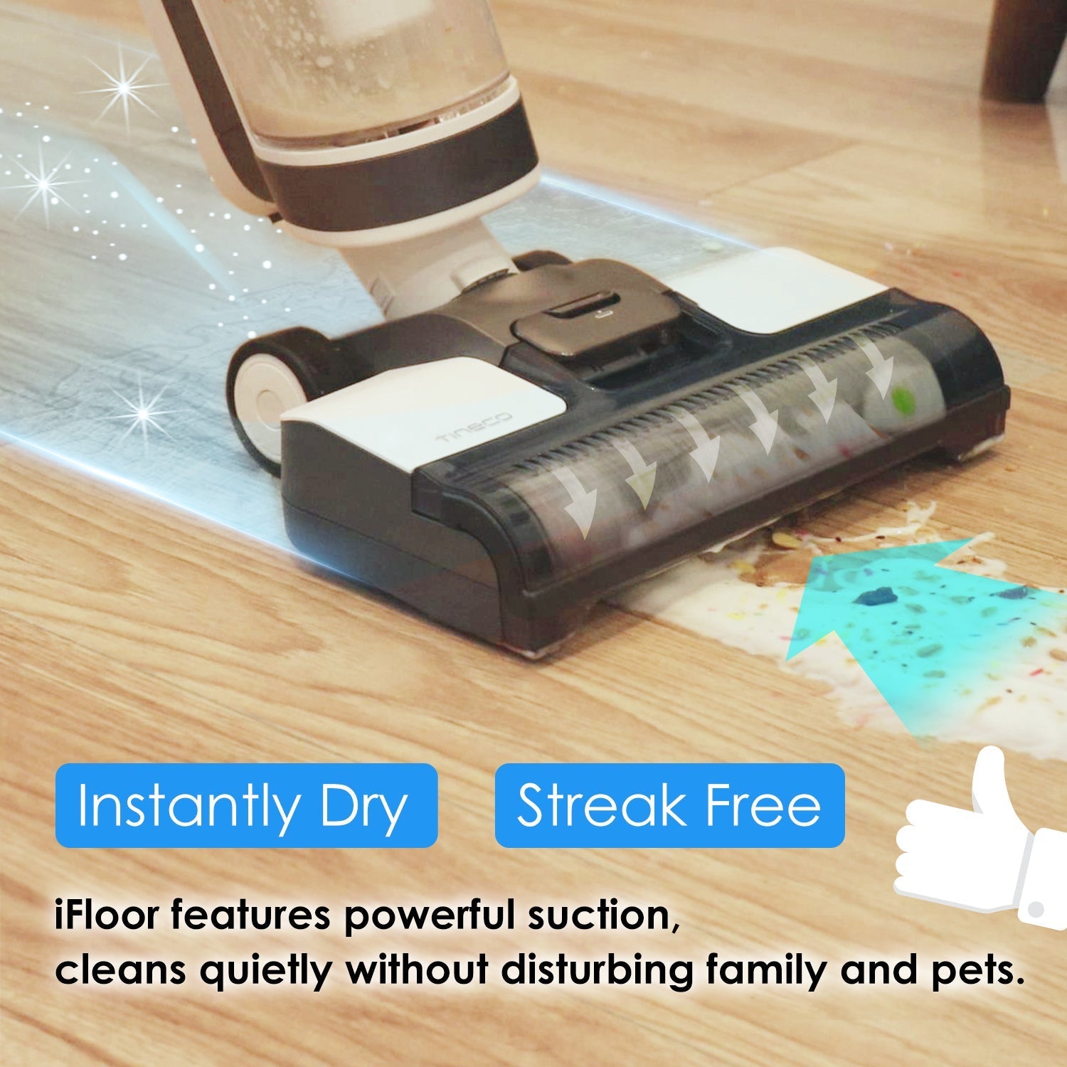 Tineco IFLOOR 3 Wet/Dry Vacuum Cleaner